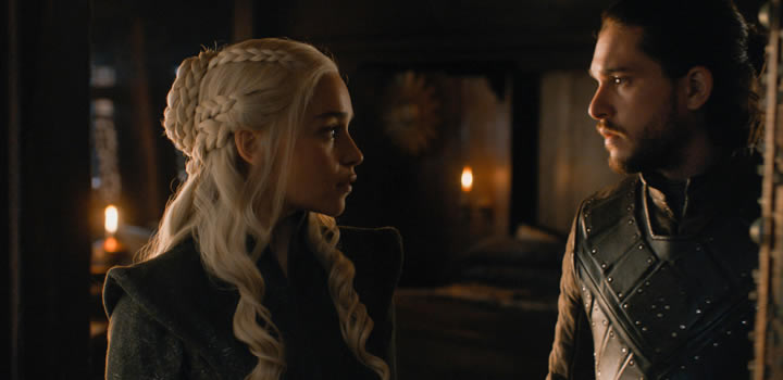 Daenerys y Jon, uno de los mejores momentos de la 7ª Temporada de Juego de Tronos