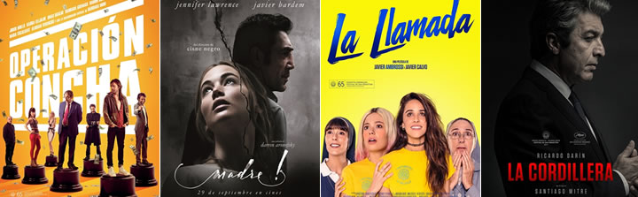 Estrenos de la semana en cines de España
