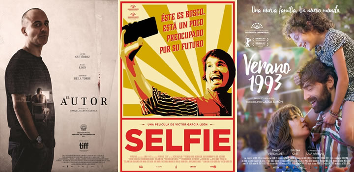 Las cinco mejores películas españolas del año