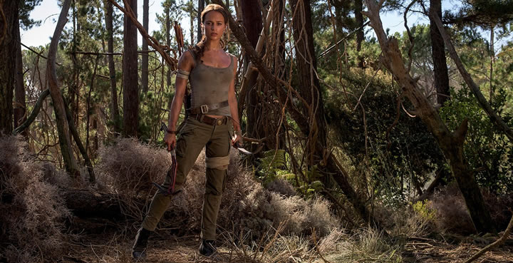 Tomb Raider, estrenos de cine de superhéroes que llegará en 2018