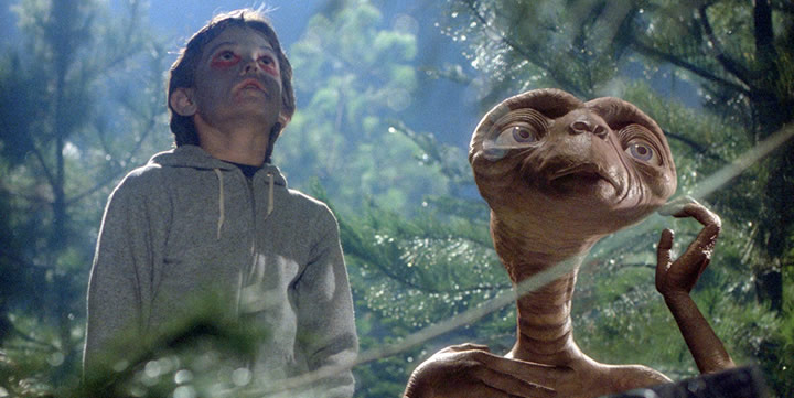 E.T. El Extraterrestre (1982), posiblemente la mejor película de Steven Spielberg