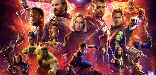 Taquilla USA: Vengadores Infinity War segundo mejor estreno de la historia por detrás de Star Wars: El despertar de la fuerza
