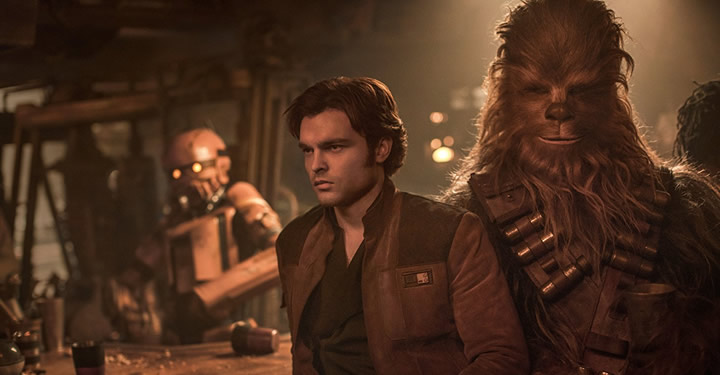 Taquilla USA: Han Solo: Una historia de Star Wars debuta en lo más alto de la taquilla
