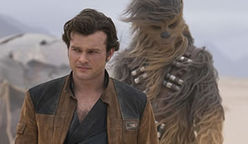 Taquilla USA: Han Solo: Una historia de Star Wars mantiene el nº1 pero es un fracaso