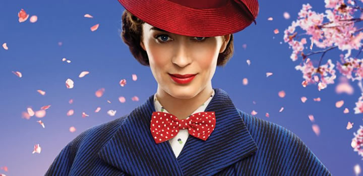 El regreso de Mary Poppins mejora y alcanza los 100$ millones