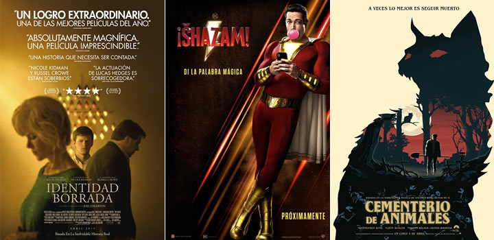 Estrenos de cine del 5 de abril de 2019 — Novedades de la semana en la cartelera de España