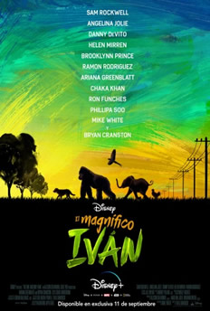 El magnífico Iván (The One and Only Ivan) - Póster en Español