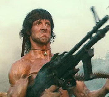 Rambo II (1985) - Carolco Hollywood Blockbusters