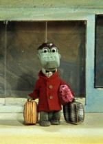 Cheburashka va a la escuela
