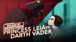 Star Wars Galaxy of Adventures: Princesa Leia vs. Darth Vader